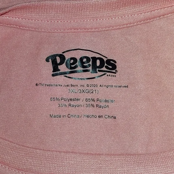 Peeps tee shirt PLEASE READ ABOUT SIZE - Picture 4 of 5